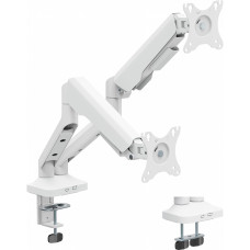 Кріплення настільне для двох моніторів OfficePro 17-35" White (MA442W)