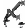 Кріплення настільне для двох моніторів OfficePro 17-35" Black (MA442B)