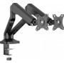 Кріплення настільне для двох моніторів OfficePro 17-35" Black (MA452B)