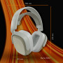 Bluetooth-гарнітура Ajazz AHM09 MAX 3-Mode Grey (AHM09-MAX-GW)