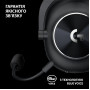 Гарнітура Logitech G Pro X2 Wireless LightSpeed Black (981-001263)