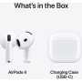 Bluetooth-гарнiтура Apple AirPods 4 (MXP63ZE/A)