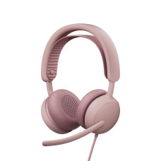 Гарнітура Logitech Zone Wired 2 USB Rose (981-001620)