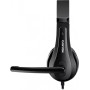 Гарнітура Canyon CHSU-1 USB Black (CNS-CHSU1B)