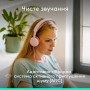 Гарнітура Logitech Zone Wired 2 USB Rose (981-001620)