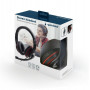 Гарнитура Gembird MHS-03-BKRD Black/Red
