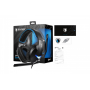 Гарнитура Sades SA-914 Wand Black/Blue LED (sa914bku)