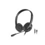Гарнітура A4Tech FH100U Stone Black