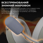 Bluetooth-гарнітура Ajazz AHM08 MAX 3-Mode Grey (AHM08-MAX-GW)