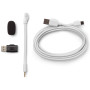 Bluetooth-гарнітура JBL Quantum 360 Wireless White (JBLQTUM360WHT)