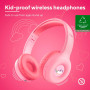 Bluetooth-гарнітура Trust On-ear Nouna Kids, Wireless Pink (25274)
