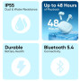 Bluetooth-гарнітура Realme Buds T200X Frost Blue_EU