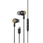 Гарнітура Usams EP-43 USB-C Black (HSEP4301)