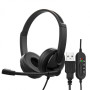 Гарнитура 2E CH12 USB Black (2E-CH12SU)