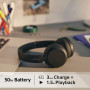 Bluetooth-гарнітура Sony WH-CH520 Black (WHCH520B.CE7)