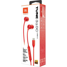 Гарнітура JBL Tune 310C Red (JBLT310CRED)