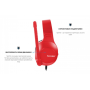 Гарнитура Sades SA-721 Spirits Red (sa721rdj)