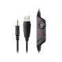 Гарнитура REAL-EL GDX-7650 Black/Red
