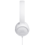 Навушники JBL T500 Білий (JBLT500WHT)
