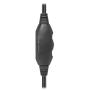 навушники DEFENDER HN-751 black volume control cable 2m