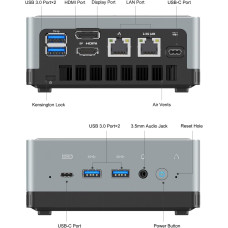 Неттоп Minisforum U820 (749889675182)