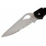 Нож Spyderco Byrd Cara Cara 2, FRN, полусеррейтор (BY03PSBK2)