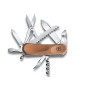 Нож Victorinox Delemont EvoWood 17, 85мм, орех (2.3911.63)