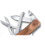 Нож Victorinox Delemont EvoWood 17, 85мм, орех (2.3911.63)