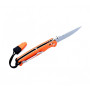 Нож Ganzo G7412-WS оранжевый (G7412-OR-WS)