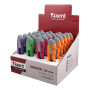 Нож канцелярский Axent 18мм, display (assorted colors) (6402-А)