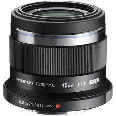 Об'єктив OLYMPUS ET-M4518 45mm 1:1.8 Чорний