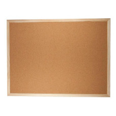 Офісна дошка Buromax JOBMAX corky, 45x60см, fabrikoid frame (BM.0013)