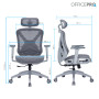 Крісло офісне OfficePro Atlas OC630-G-DG-DG Gray/Dark Gray