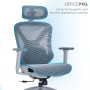 Крісло офісне OfficePro Atlas OC630-G-DG-DG Gray/Dark Gray