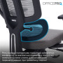 Крісло офісне OfficePro Skyline Black/Dark Gray (OC580-B-DG-DG)