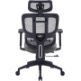 Крісло офісне OfficePro Skyline Black/Dark Gray (OC580-B-DG-DG)