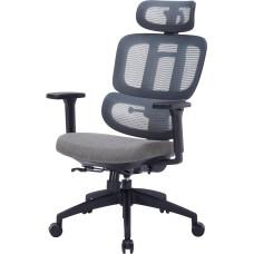 Крісло офісне OfficePro Skyline Black/Dark Gray (OC580-B-DG-DG)