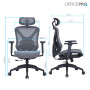Крісло офісне OfficePro Atlas OC630-B-DG-DG Black/Dark Gray