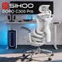 Крісло офісне Sihoo Doro C300 Pro Mesh White (DORO-C300-PRO-M102)