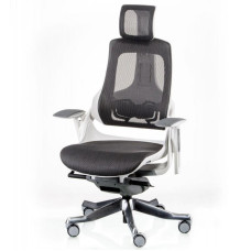 Кресло офисное Special4You WAU Charcoal Network White (E5319)