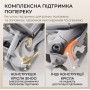 Крісло офісне Sihoo Doro C300L Mesh White DORO-C300L-A3-102)