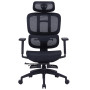 Крісло офісне Officepro Skyline Footrest Black (OC750-B-B-B)