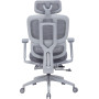Крісло офісне Officepro Skyline Footrest Gray/Dark Gray (OC750-G-DG-DG)