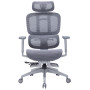 Крісло офісне Officepro Skyline Footrest Gray/Dark Gray (OC750-G-DG-DG)