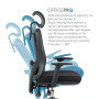 Крісло офісне OfficePro Aero OC490B Black