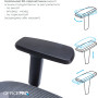Крісло офісне Officepro Balance OC620-B-DG-DG Black/Dark Gray