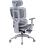 Крісло офісне Officepro Skyline Footrest Gray/Dark Gray (OC750-G-DG-DG)