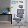 Крісло офісне Officepro Skyline Footrest Gray/Dark Gray (OC750-G-DG-DG)