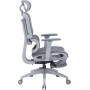 Крісло офісне Officepro Skyline Footrest Gray/Dark Gray (OC750-G-DG-DG)