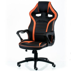 Кресло офисное Special4You Game Black/Orange (E5395)